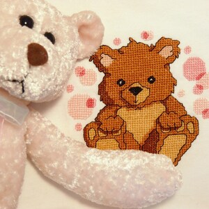 Tootsie Bear Cross Stitch Pattern image 3