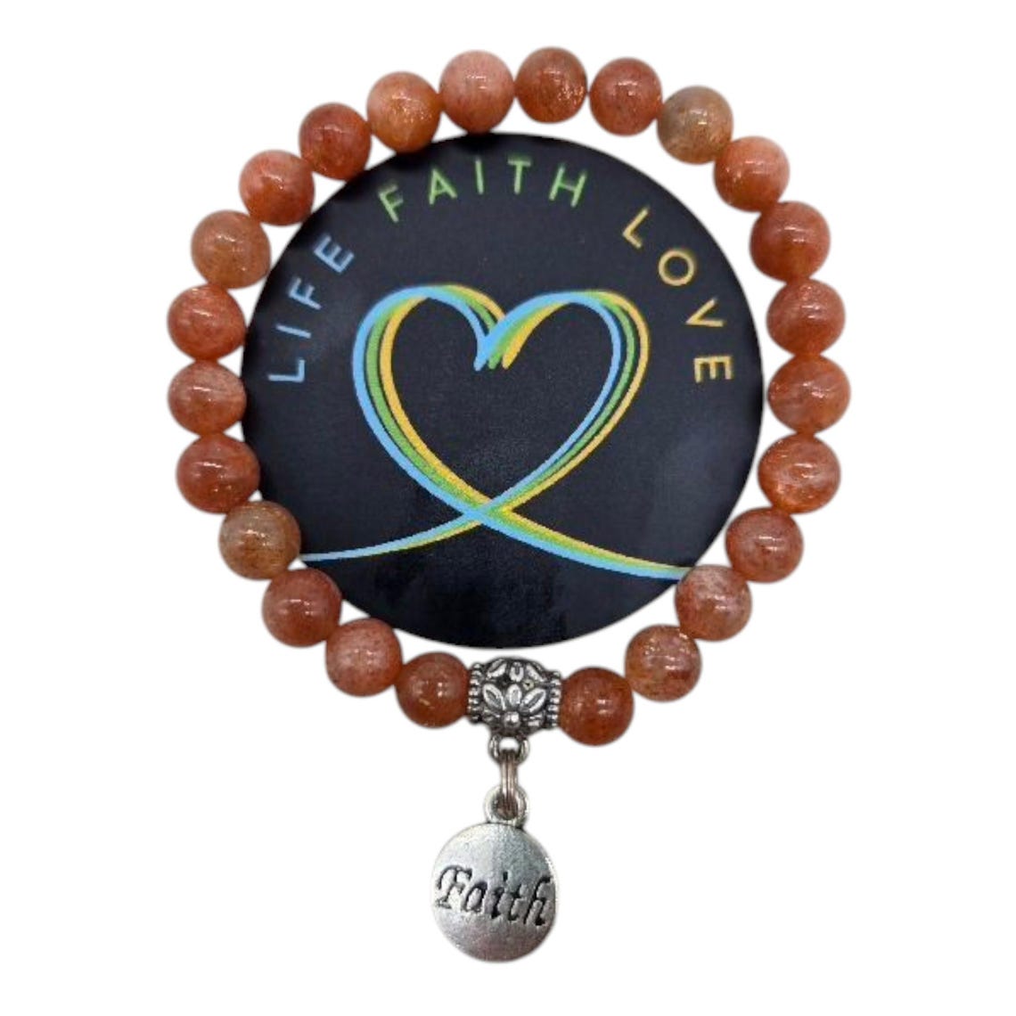 Faith of a Mustard Seed Bracelet - Sunstone Beads - Etsy