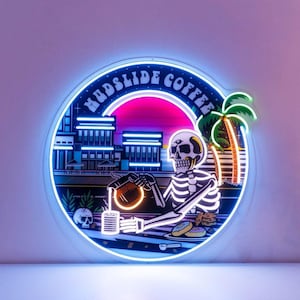 Custom UV printed Neon Sign, Business Logo Neon Sign, Bedroom Décor Neon, Personality Neon Sign, Aesthetic Decor, Custom Neon Sign, LED neon