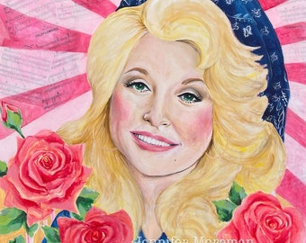 Dolly Fine Art Print by Jennifer Moreman