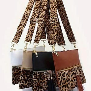 Cheetah Leopard Crossbody handbags