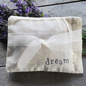 DREAM PILLOW with Lavender, Cedar, Lemon