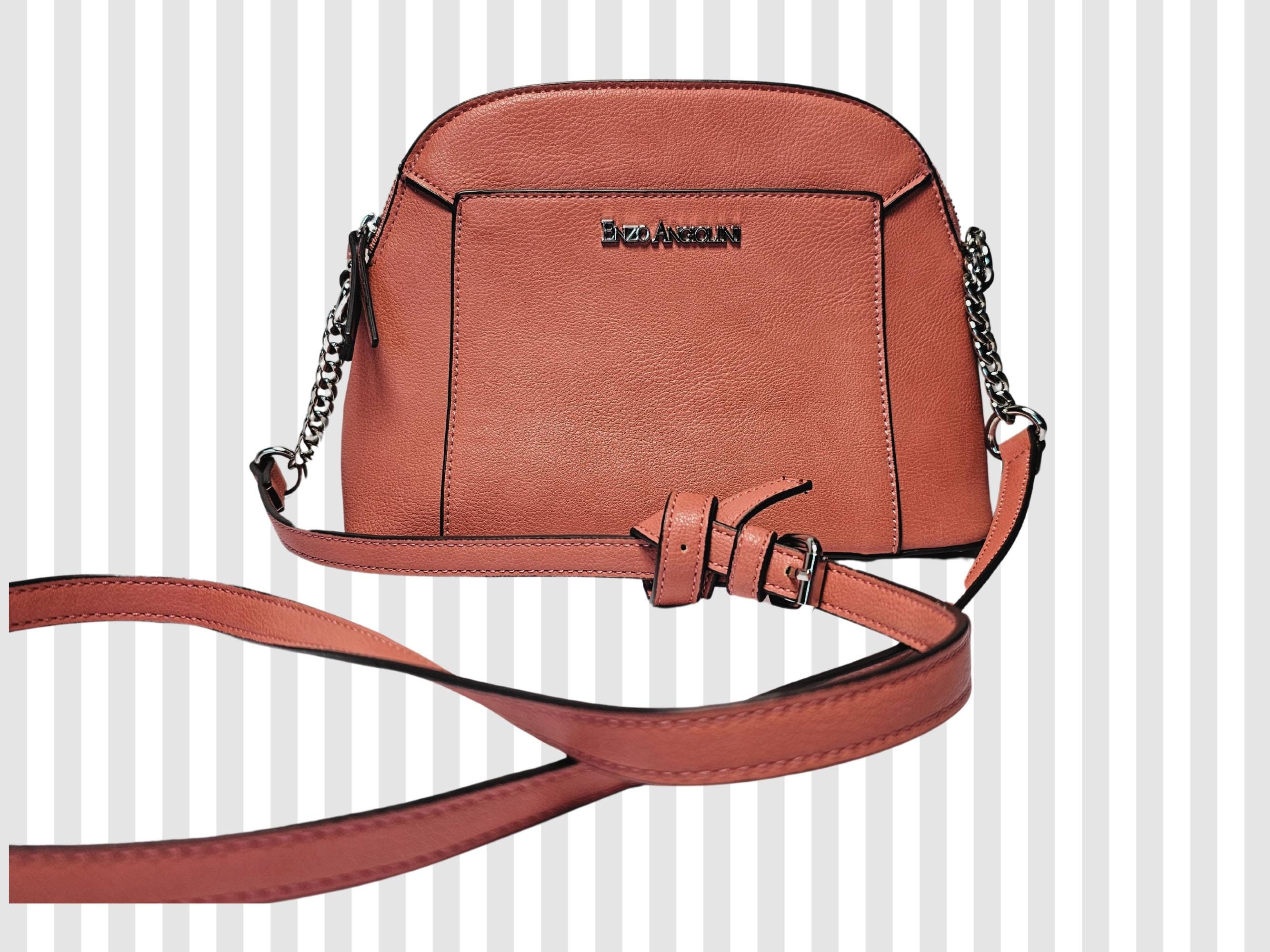 Enzo Angiolini Vintage Cross-body Bag, Shoulder Bag, Soft Pink