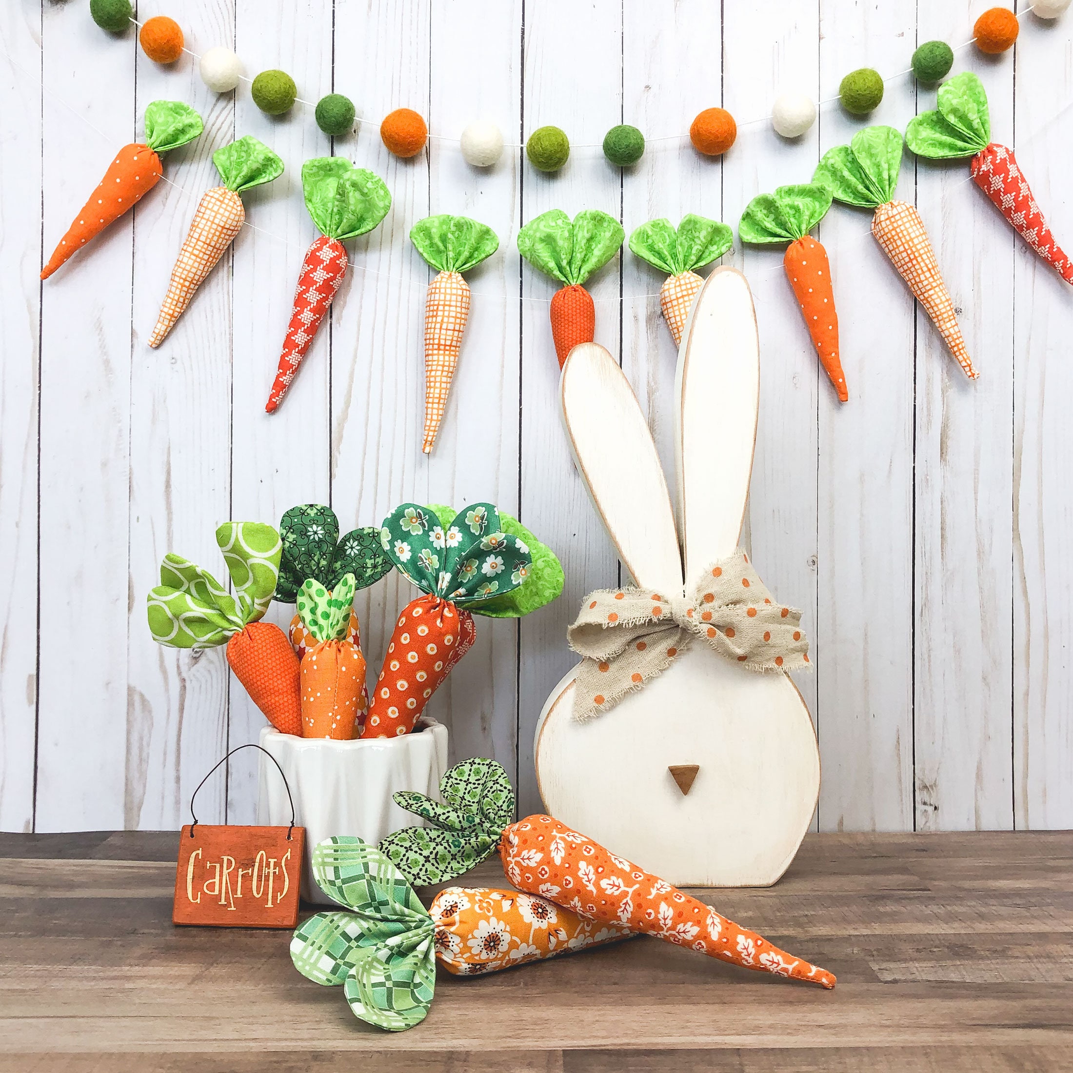 Pattern: Fabric Carrots Sewing PDF | Etsy