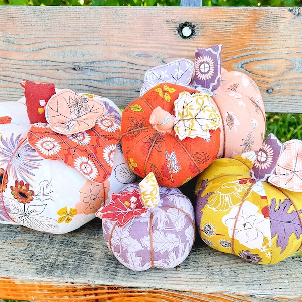 Fabric Pumpkin Patch PDF Pattern