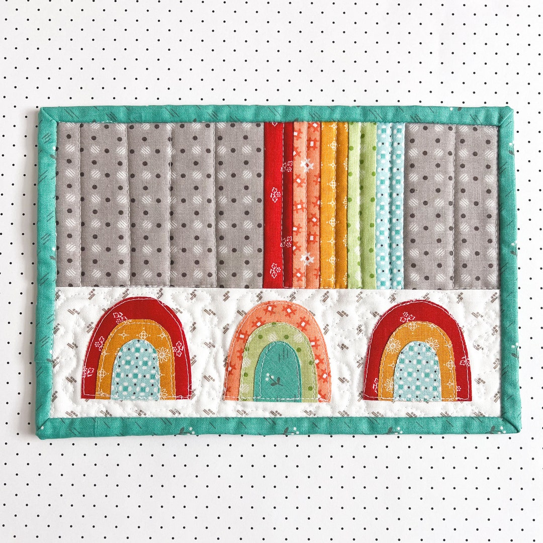 Mug Rug Patterns Pdf Spring Mug Rug PDF Pattern - Etsy