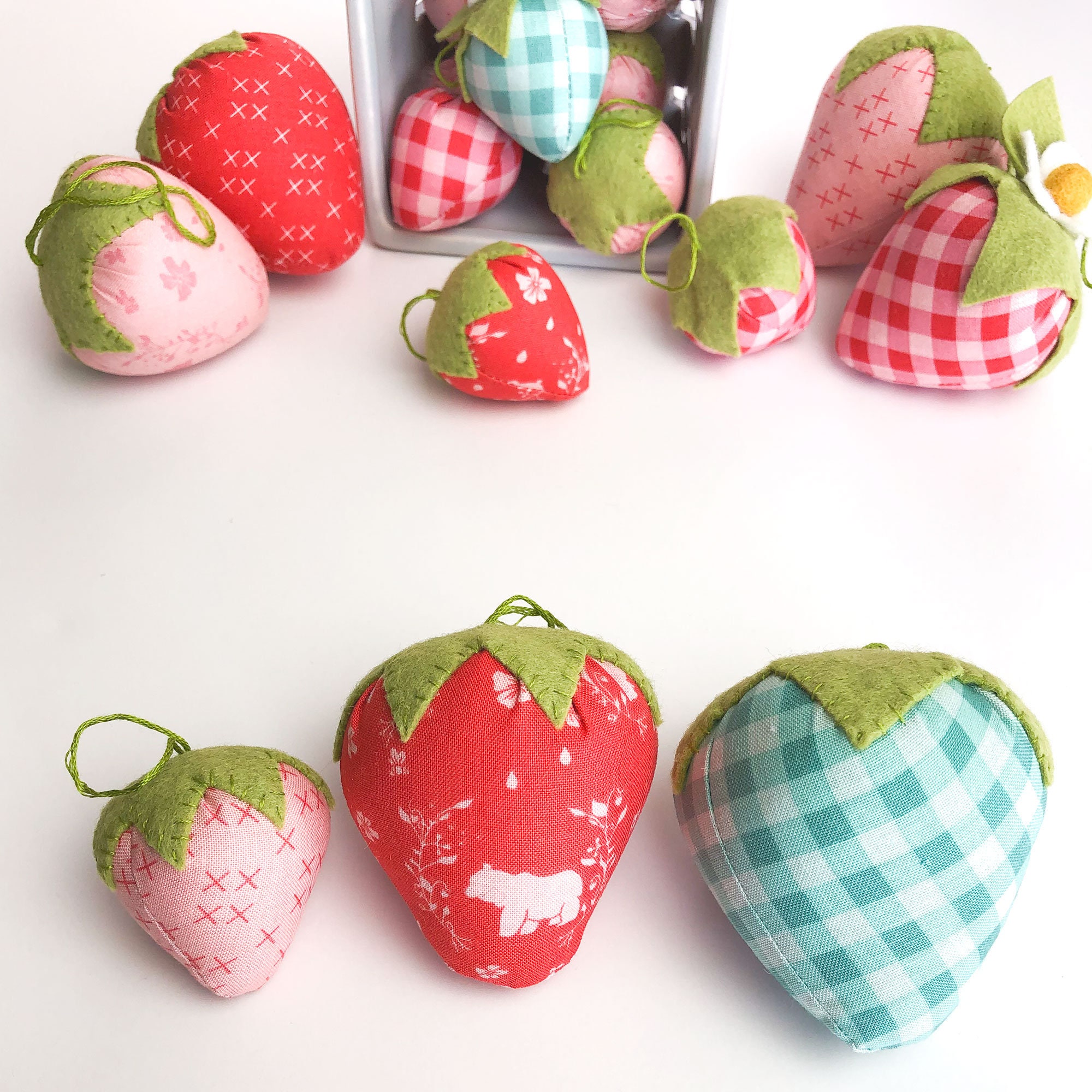 Juicy Berries Stuffed Strawberry PDF Pattern - Etsy