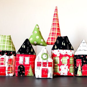 Pattern: Merry Little Christmas Village PDF pattern