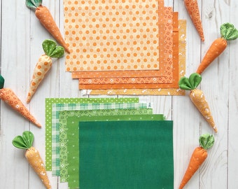 Fabric Carrot Kit- WITHOUT PATTERN