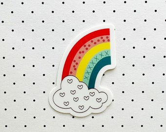 Half Rainbow Sticker