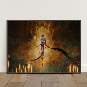 Póster de Arcane / Arte mural de Jinx / Impresión retro / Arte mural / Impresión en papel kraft / Decoración del hogar / Póster de regalo / Póster de juego n.° 14