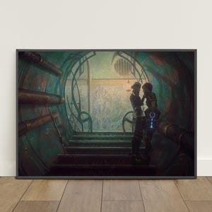 Póster de Arcane / Arte mural de Jinx / Impresión retro / Arte mural / Impresión en papel kraft / Decoración del hogar / Póster de regalo / Póster de juego n.° 12