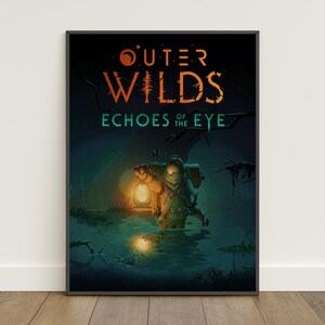 outer-wilds-poster-retro-print-wall-art-kraft-paper-print-home