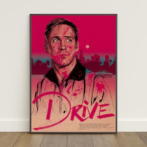 Auto Poster | Retro Druck | Wandkunst | Kraftpapier Druck | Wohnkultur | Geschenk Poster | Filmplakat