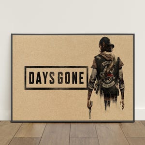 Gestern Poster | Retro Druck | Wandkunst | Kraftpapier Druck | Wohnkultur | Geschenk Poster | Spielposter #3