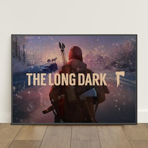 The Long Dark Poster | Retro Druck | Wandkunst | Kraftpapier Druck | Wohnkultur | Geschenk Poster | Spiel-Poster