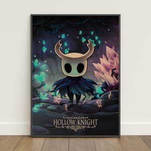 affiche creuse de chevalier | Impression rétro | Art mural | Impression sur papier kraft | Décoration d'intérieur | Affiche cadeau | Affiche du jeu
