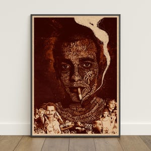 Trainspotting Poster | Retro Druck | Wandkunst | Kraftpapier Druck | Wohnkultur | Geschenk Poster | Filmplakat