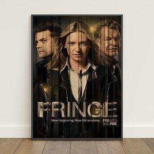 Póster de Fringe / Impresión retro / Arte mural / Impresión en papel kraft / Decoración del hogar / Póster de regalo / Póster de programa de televisión