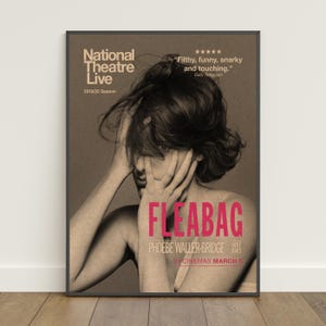 Póster de Fleabag / Impresión retro / Arte mural / Impresión en papel kraft / Decoración del hogar / Póster de regalo / Póster de programa de televisión
