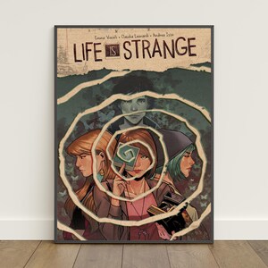 Pôster de Life is Strange | Impressão retrô | Arte de parede | Impressão em papel kraft | Decoração para casa | Pôster para presente | Pôster de jogo