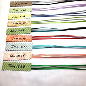 Bible ribbon markers
