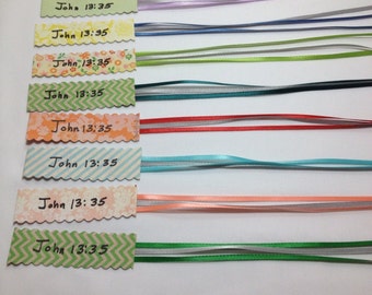 Bible ribbon markers