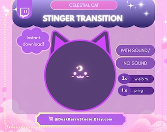 Celestial Cat - Animated Stinger Transition