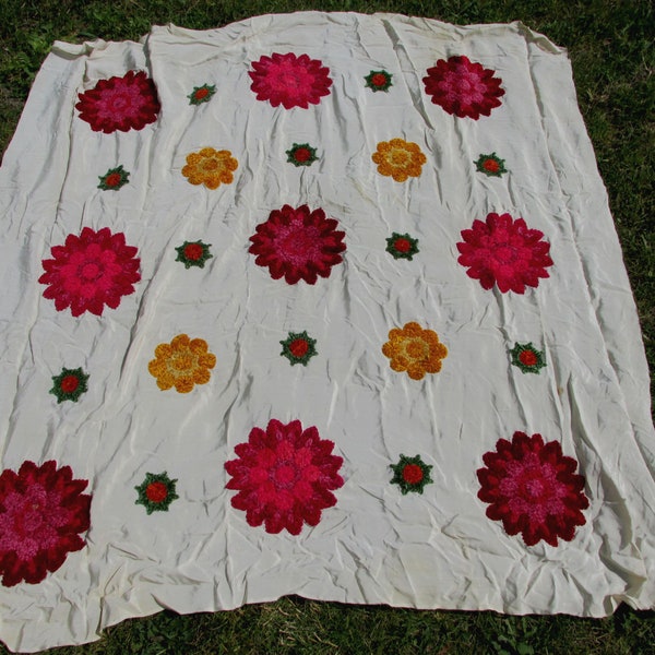 Old Chenille Bedspreads Etsy