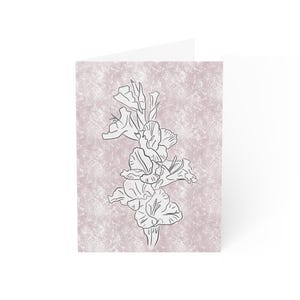 Tarjetas de felicitación florales para el Día de la Madre (juego de 1, 10, 30 o 50)
