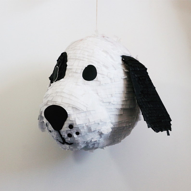 Dog Piñata, Puppy Piñata, custom piñata, animal pinata, dog birthday party, kids party games image 2