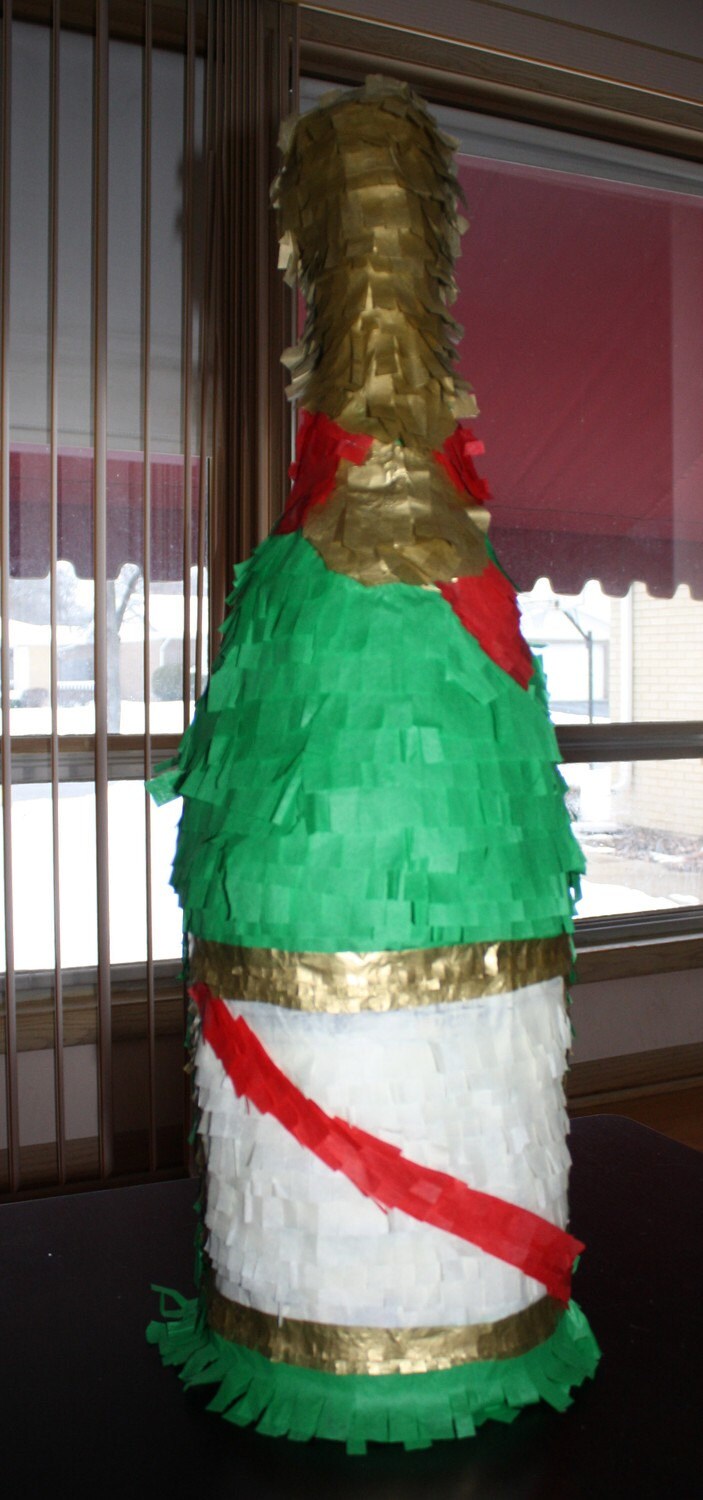 Champagne Wine Bottle Pinata alcohol bottle pinata Adult Etsy