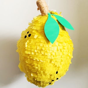 Lemon Piñata, Twotti Fruity Themed Party, Summer Theme Party, Backyard Party, Pool Party
