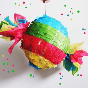 Candy Pinata, Candy Birthday, Candy Birthday Decoration, Candy Theme Party image 1