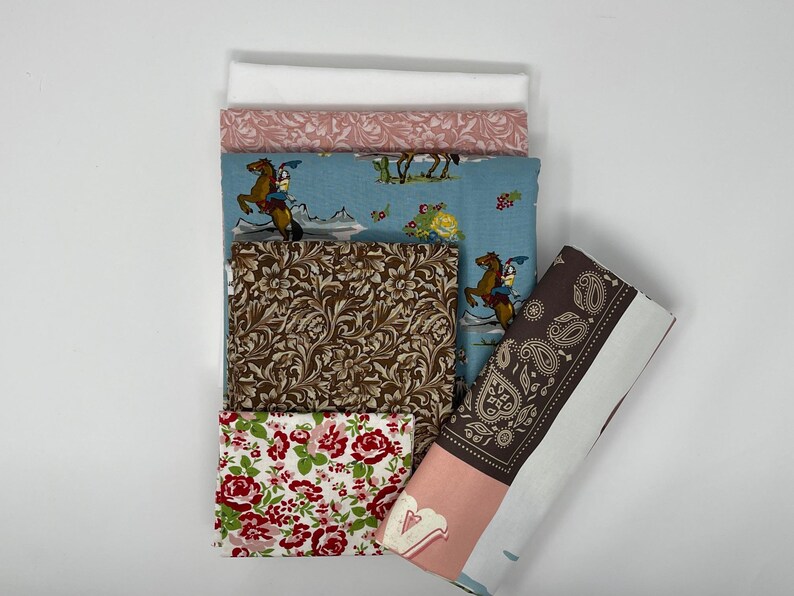 Riley Blake, Cowgirl on Panel Quilt Kit (64.5"x72.5") - Etsy