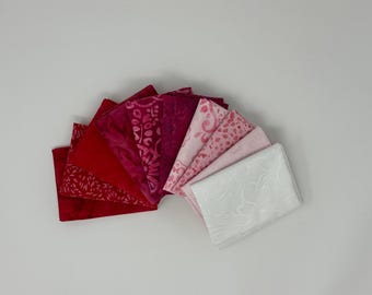 Batik, 10 Piece Fat Quarter Bundle