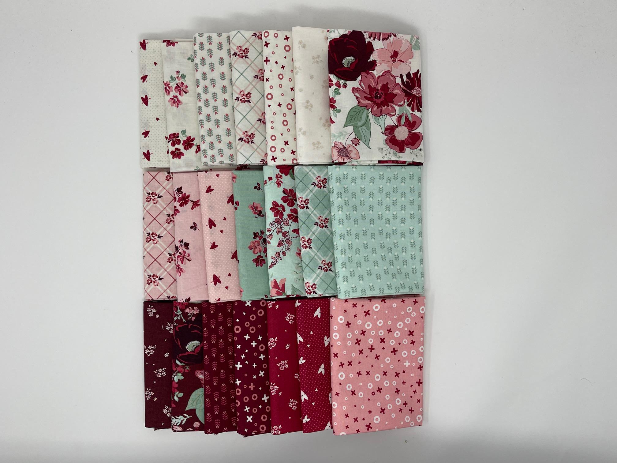Riley Blake, Love You Always, 21 Piece, Fat Quarter Bundle - Etsy
