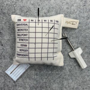 Needle Sorting Pin Cushion by Madam Sew