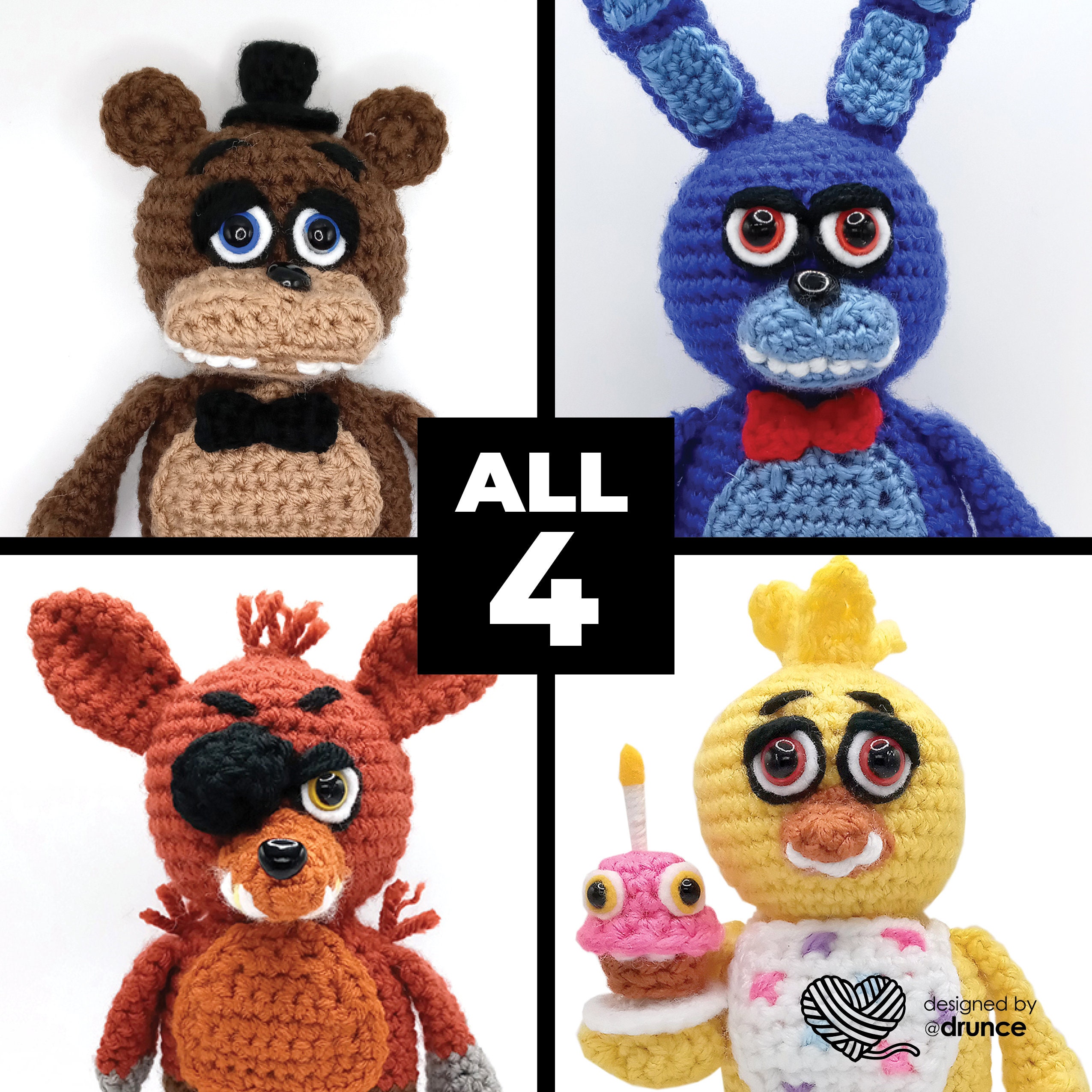 Freddy Fnaf Freddy Fazbear Bear Bonnie Chic Kitten Fox Fur Plush Toy Doll  Soft Plush Animal Children