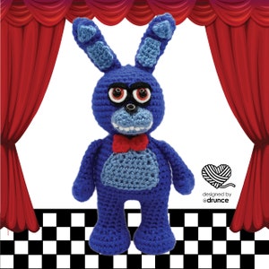 CROCHET PATTERN: Pizza Bunny Animatronic