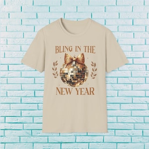 New Year Disco Ball T-Shirt: Party Celebration Tee