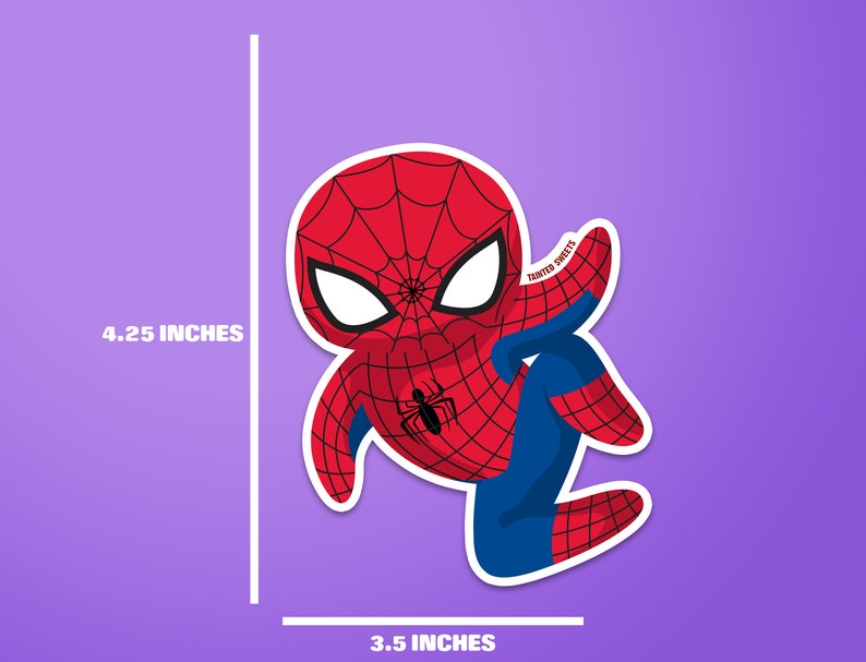Spidey and His Amazing Friends Spider-Verse Waterbottle Stickers Marvel Stickers MacBook Stickers Miles Morales Spider-Gwen Spider-Man 2. Spider-Man