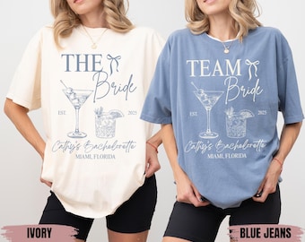 Comfort Colors Bachelorette Party Shirt: Bride & Team Bride Tees