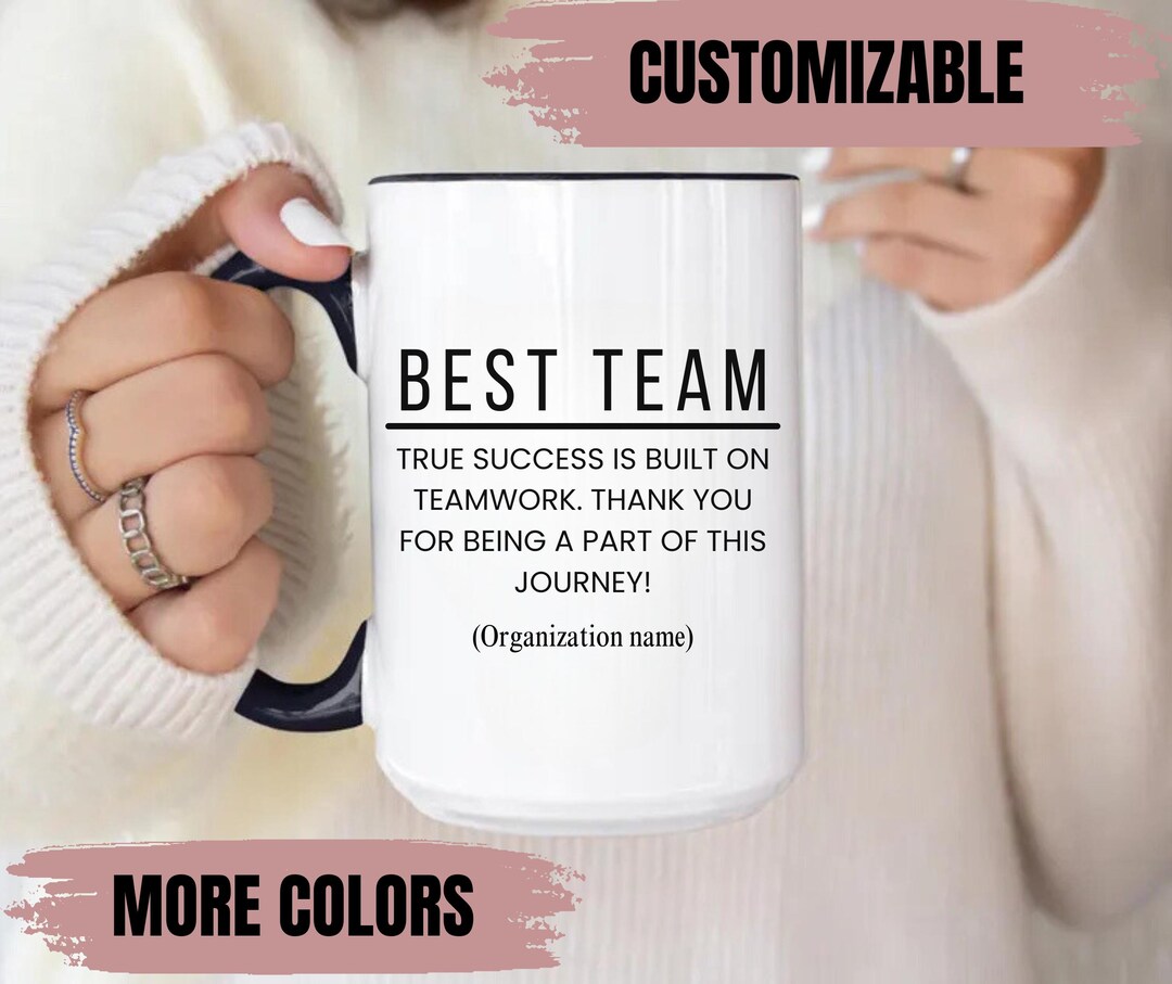 Collaboration Gift Custom Corporate Gifts Mugs, Employee Appreciation Gift, Team Gifts ...