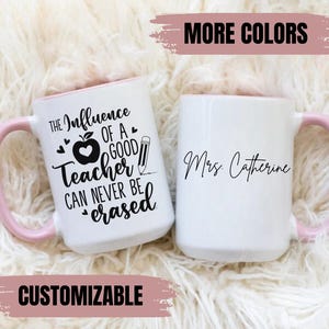 Personalized Teacher Gift, Teacher Mug, Mug Gift for Teacher, Back To School Gift, Custom Teacher Mug Gift, School Teacher Appreciation Gift