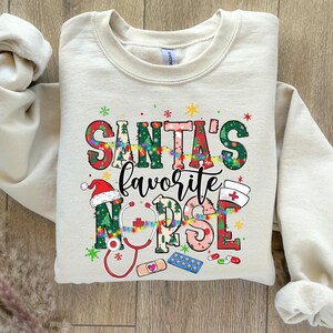 Christmas Nurse Sweatshirt, Christmas Nursing Sweater, Nurse Life Christmas Shirt, School Nurse Christmas, Stethoscope Christmas Nurse Crew