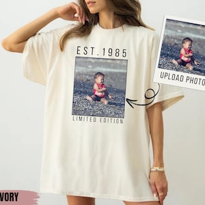 Personalized 30th Birthday Shirt, Custom Limited Edition Est. 1995 Comfort Colors Shirt, Custom Year Birthday Shirt, 30th 40th Birthday Gift