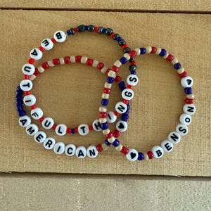 Benson Boone Inspired Beaded Concert Bracelets - Set of 3