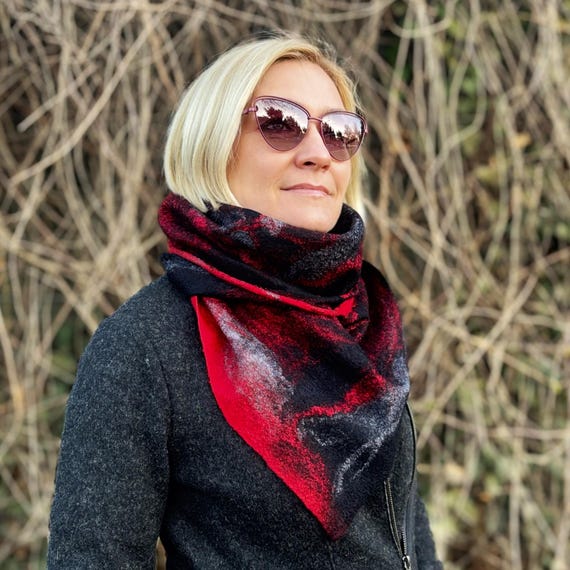 Sciarpa Donna Sciarpa Uomo La Martina Sciarpa Triangolare In Lana