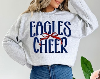 Eagles Cheer coquette bow png